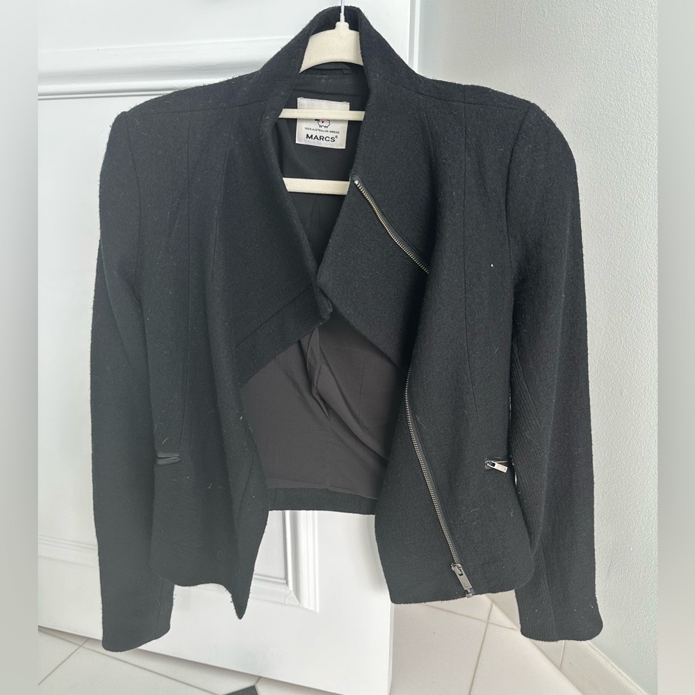 Marc’s Australia/ 100% wool zip jacket (US size 4, size AU 8)